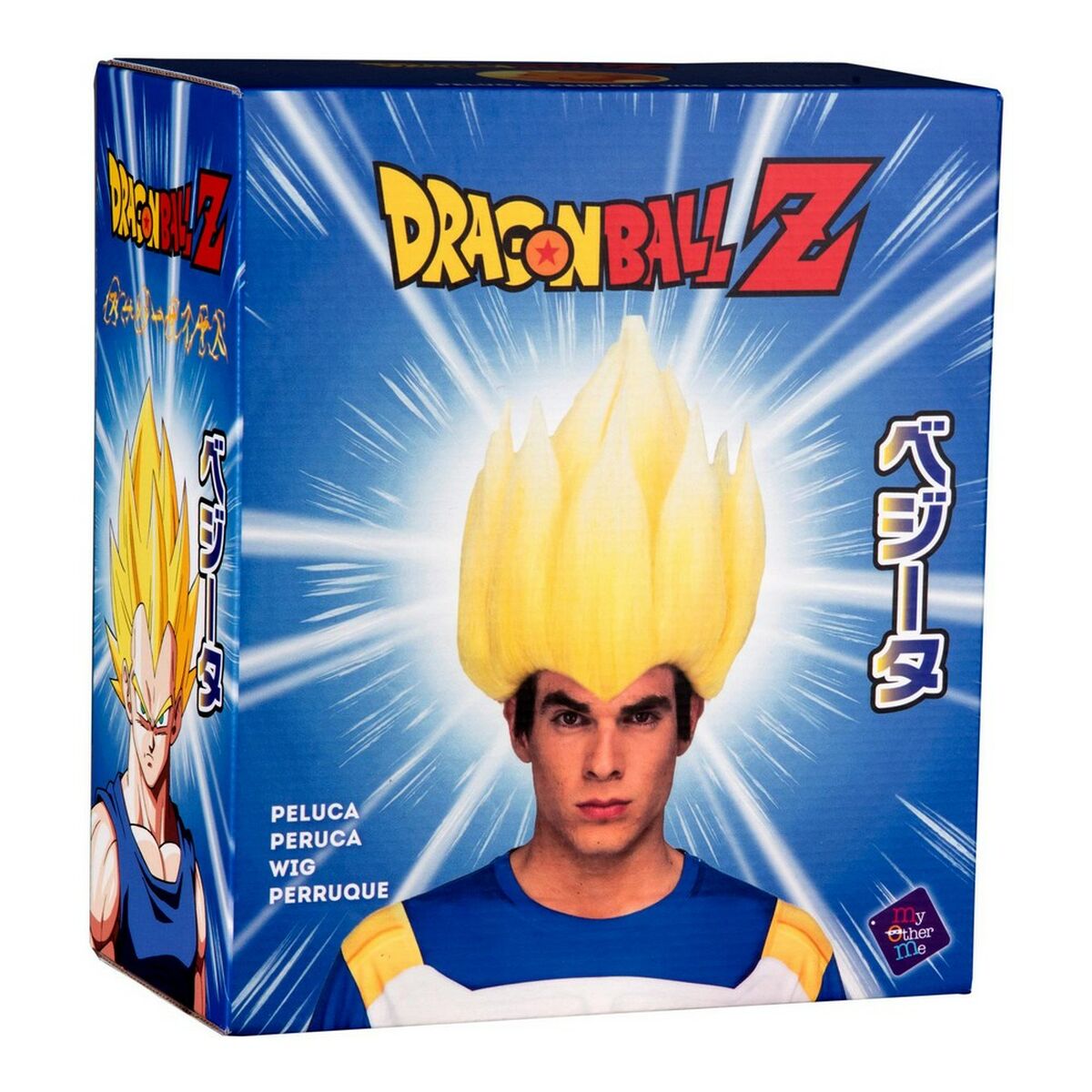 Peluca My Other Me Sayan Vegeta Rubio